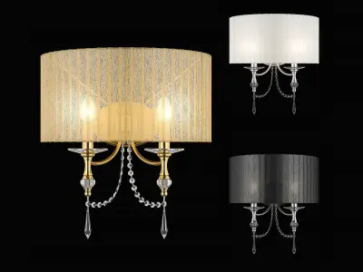 72562x Paralume Lightstar Sconce 3D model