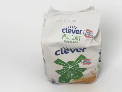 Pack of Flour 3D model