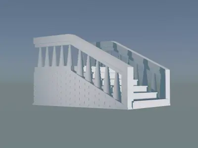 3D Staircase 3D print model
