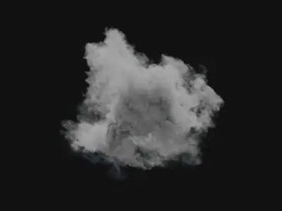 Realistic clouds for Blender 3D model