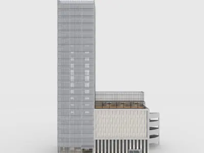 Tower 1  3D model