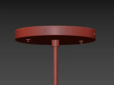 Santina Pendant Semi-Flushmount by Savoy House 3D model