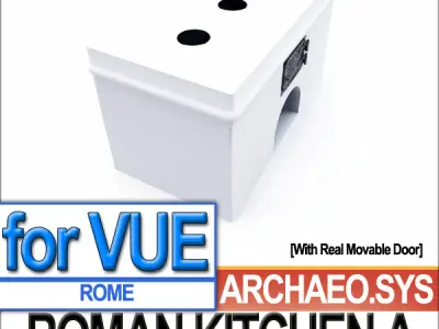 Ancient Rome Kitchen A 3D model