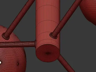 Italian Globe Cedar Moss Light 9 3D model
