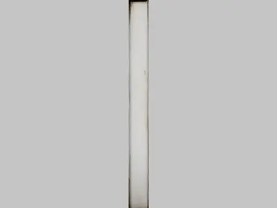 White Door Low-poly 3D model get