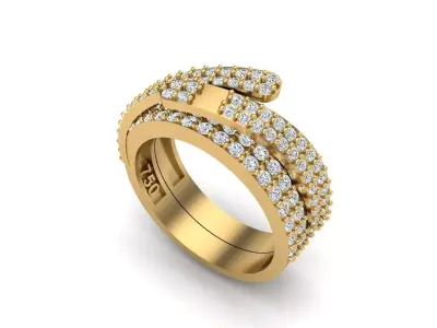 Jewelry ring 312 3D print model purchase
