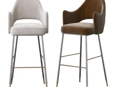 Rigby barstool 3D model