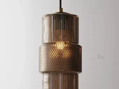 Mimo Cylinder Pendant by Oggetti 3D model