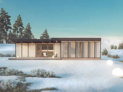 Lumion 12 winter scene  3D model