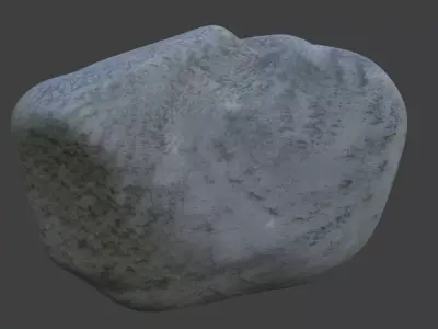 Realistic Stone Rock 3D Model 3D model