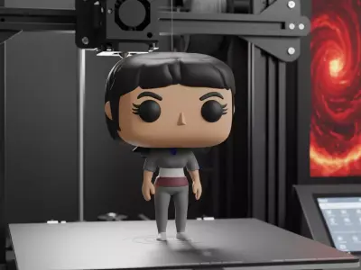 ELEVEN - Stranger Things 5 3D print model