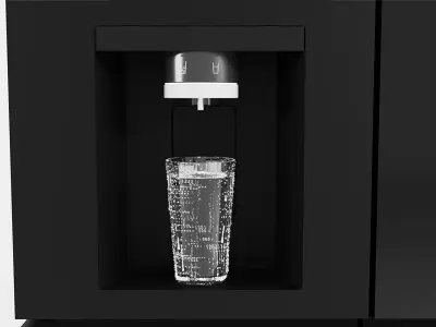 LG InstaView Refrigerator 3D model