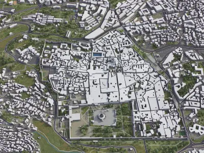 Jerusalem Low-poly 3D model