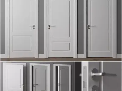 Doors matteucci turandot - 1 3D model