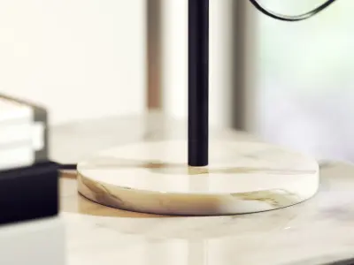 desk lamp 001 3D model