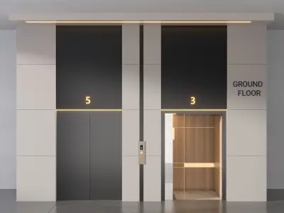 ELEVATOR NO11 A 3D model