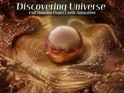 Discovering New Universe 3D model