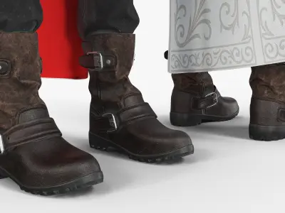  Medieval Assassin Hooded Outfit White Red 