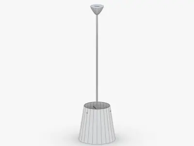 1485 - Hanging Lamp Low-poly 3D model