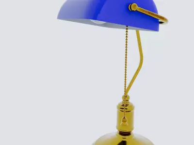 Table lamp 3D model 79