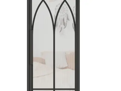 Entrance door set243 3D model