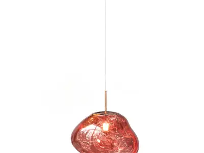 Moderne lava hanglamp 3D model