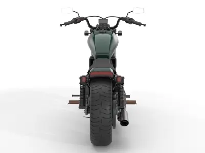 Generic Motorcycle 04 3D model