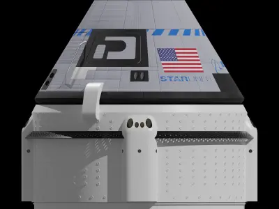 Boeing CST-100 Starliner 3D model