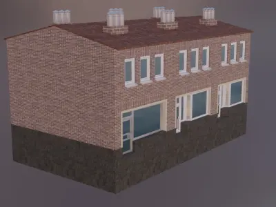 Unkeler Str 28 50939 Koln Germany Low-poly 3D model