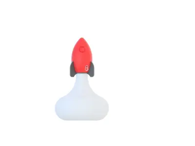 ROCKET NIGHT LIGHT 3D print model