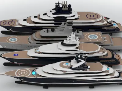 Collection Largest Superyachts Delivered in 2024 