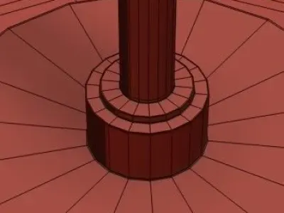 Trove Crystal Handblown 3D model