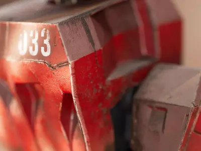 Two legged robot 3D model