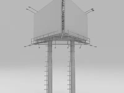 Billboard 3D model