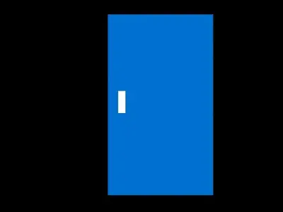 a door Free 3D model 3