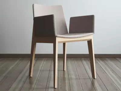 Ava Armchair 3D model