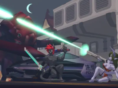 Acheron Devilish Clean Low-poly 3D model