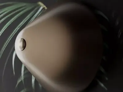 Calici Low Murano Glass Wall Lamp by Salviati 3D model