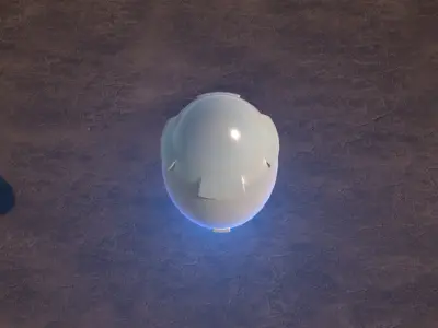 Star ship  Low-poly 3D model