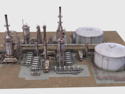  Oil Refinery 02 