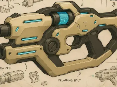 Zenith Cannon Low-poly 3D model