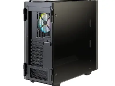 Obsidian Series 500D RGB PC SE Case by Corsair 3D model