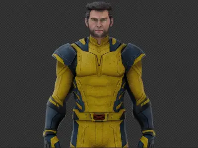 Wolverine from Deadpool and Wolverine 3D model