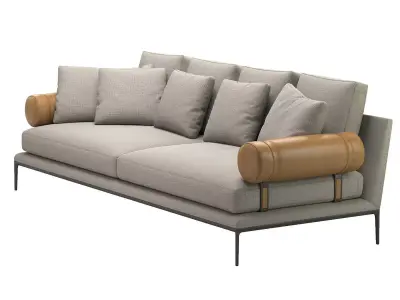 Atoll Sofa 254 3D model