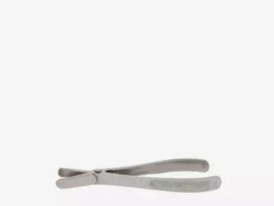 Precision Chrome-Plated 3D Model of Spring-Loaded Medical 3D model