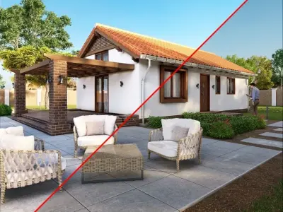 Lumion Exterior Scene House 02 3D model 3D model