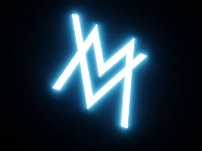 Alan Walker Logo Free 3D model