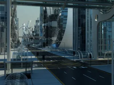 Future City HD 5 3D model