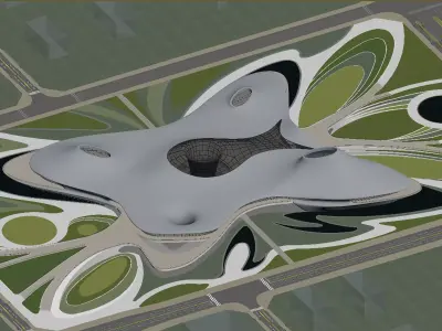 Streamlined Design 3D model