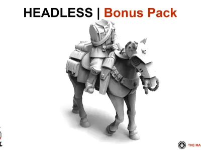 Valour Korps - Cavalry General Gustav 3D print model